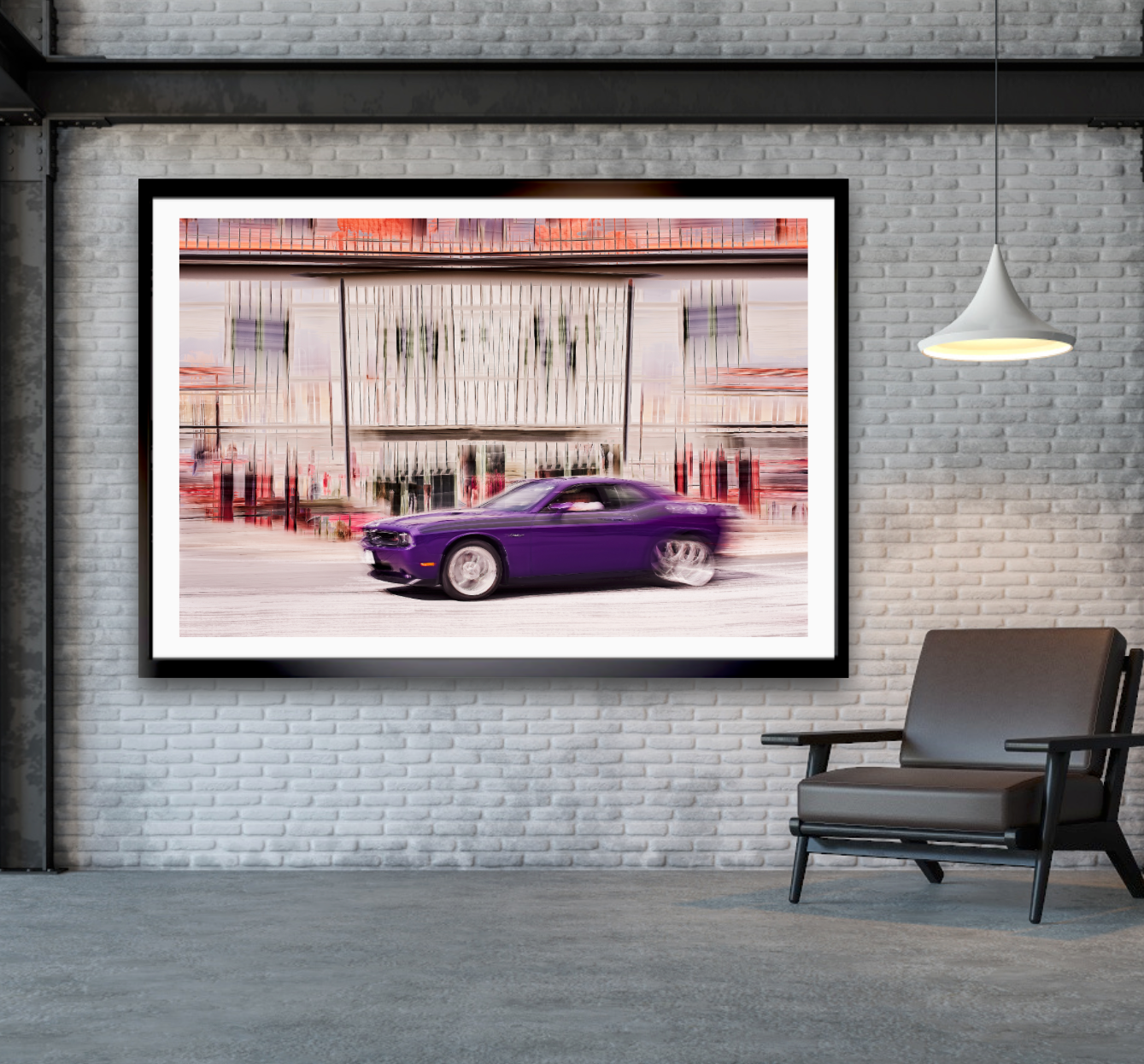 Automotive Limited Edition wall art print of a Ford Shelby Mustang gt500 American classic car by Douglas Carr Photography