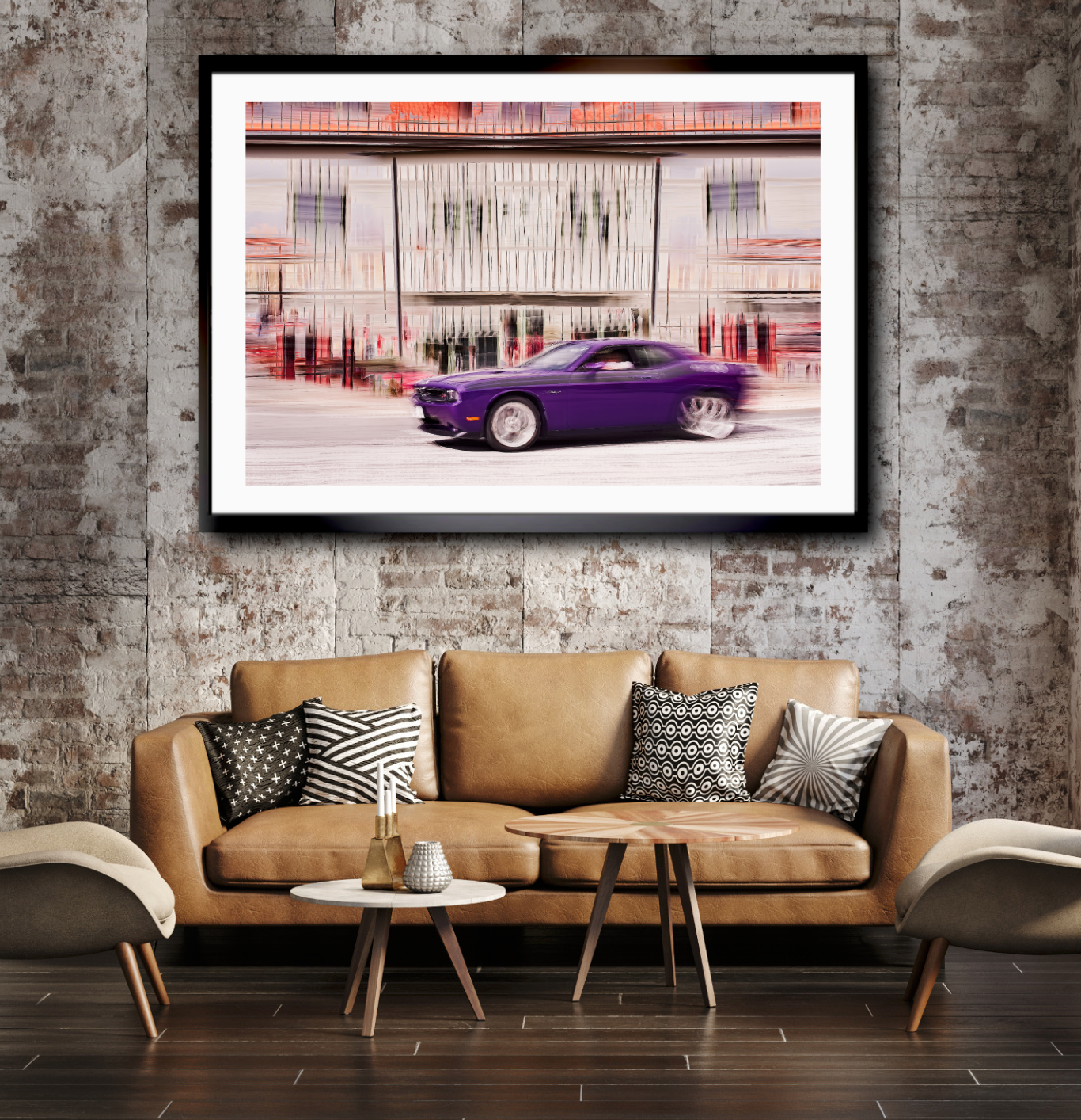 Automotive Limited Edition wall art print of a Ford Shelby Mustang gt500 American classic car by Douglas Carr Photography