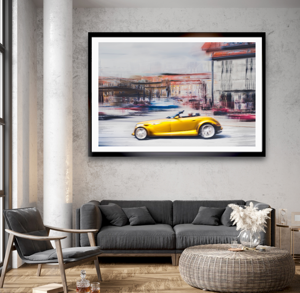 Automotive Limited Edition wall art print of Plymouth Prowler classic American sports car by Douglas Carr Photography
