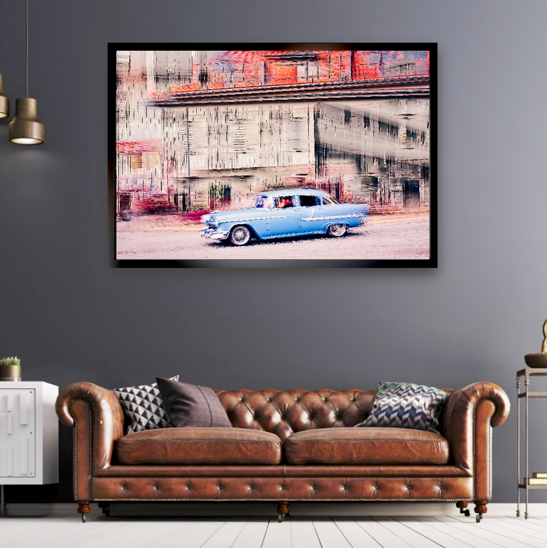 Automotive Limited Edition wall art print of a American 1955 Bel Air by Douglas Carr Photography