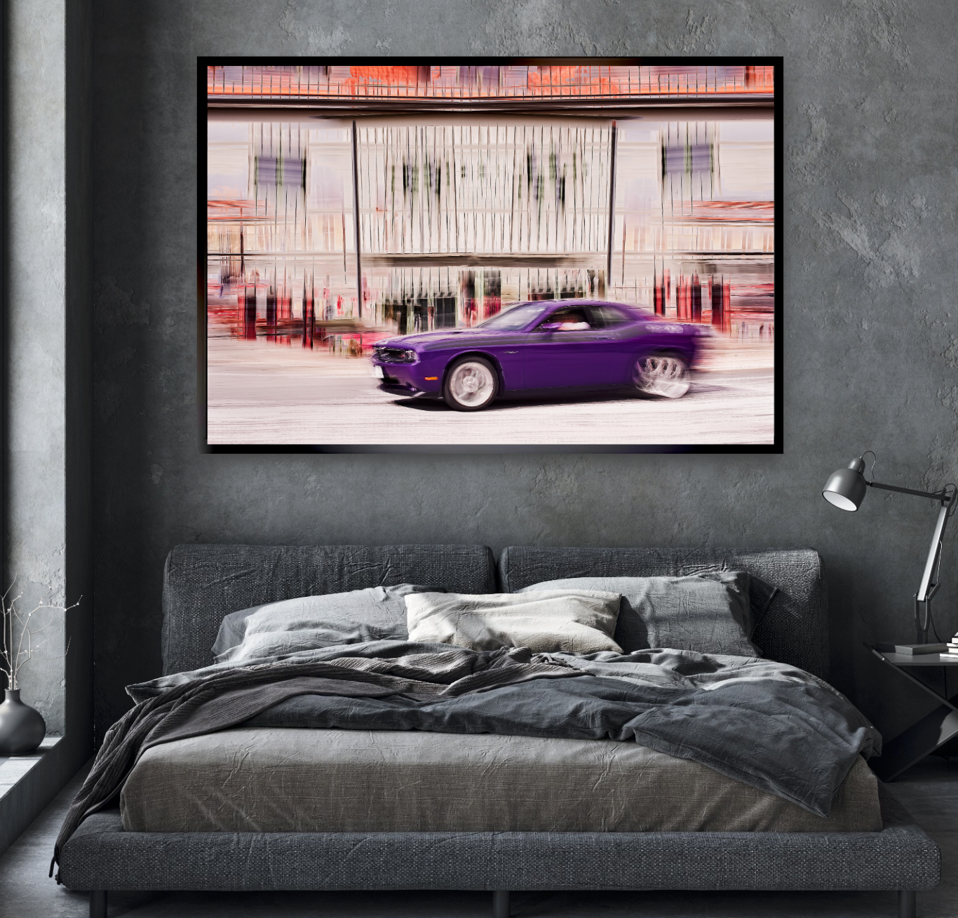 Automotive Limited Edition wall art print of a Ford Shelby Mustang gt500 American classic car by Douglas Carr Photography