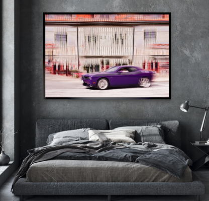 Automotive Limited Edition wall art print of a Ford Shelby Mustang gt500 American classic car by Douglas Carr Photography