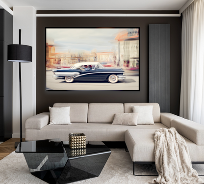 Automotive Limited Edition wall art print of a American Cadillac Dreams by Douglas Carr Photography