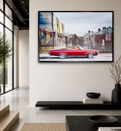Automotive Limited Edition wall art print of a American Chevrolet Impala by Douglas Carr Photography