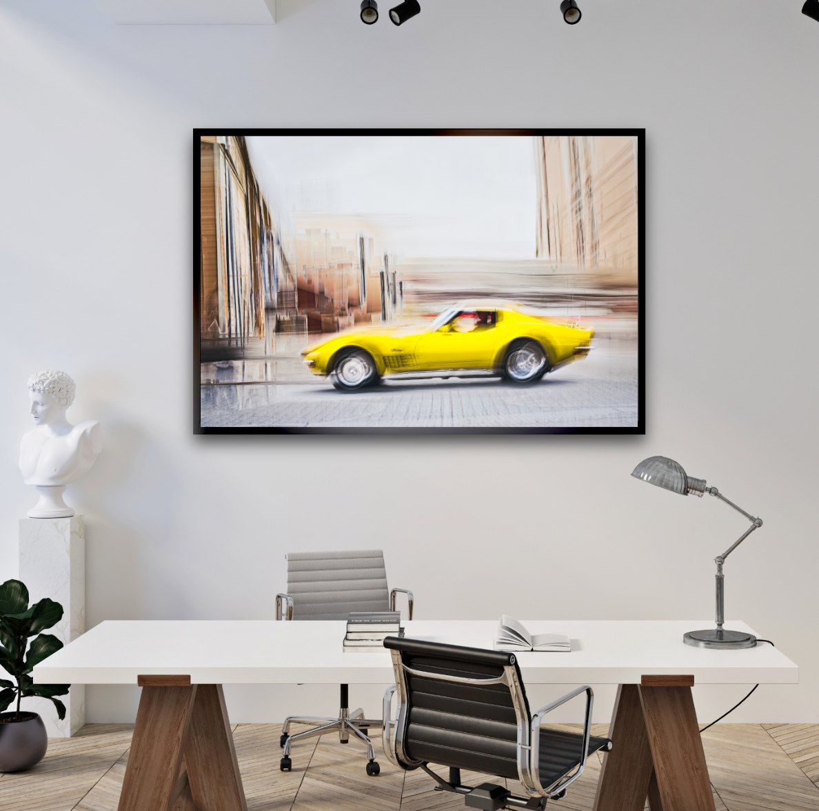 Automotive Limited Edition wall art print of a American Chevy Corvette- by Douglas Carr Photography