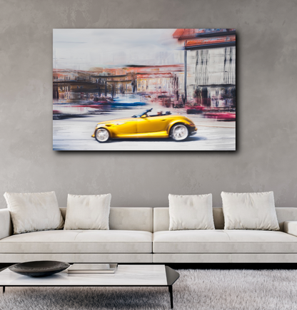 Automotive Limited Edition wall art print of Plymouth Prowler classic American sports car by Douglas Carr Photography