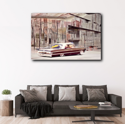 Automotive Limited Edition wall art print of a American classic cadillac car by Douglas Carr Photography