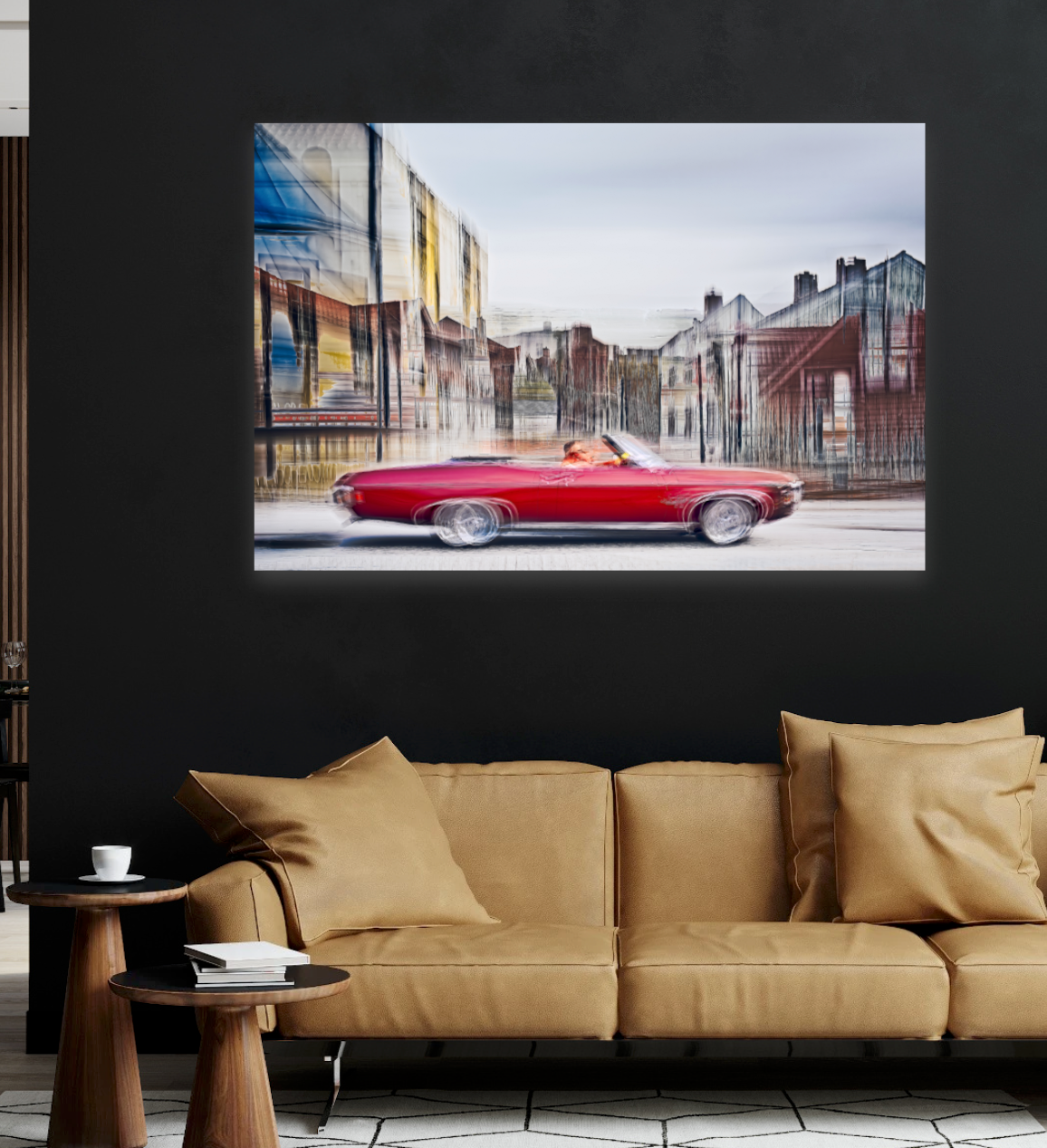 Automotive Limited Edition wall art print of a American Chevrolet Impala by Douglas Carr Photography