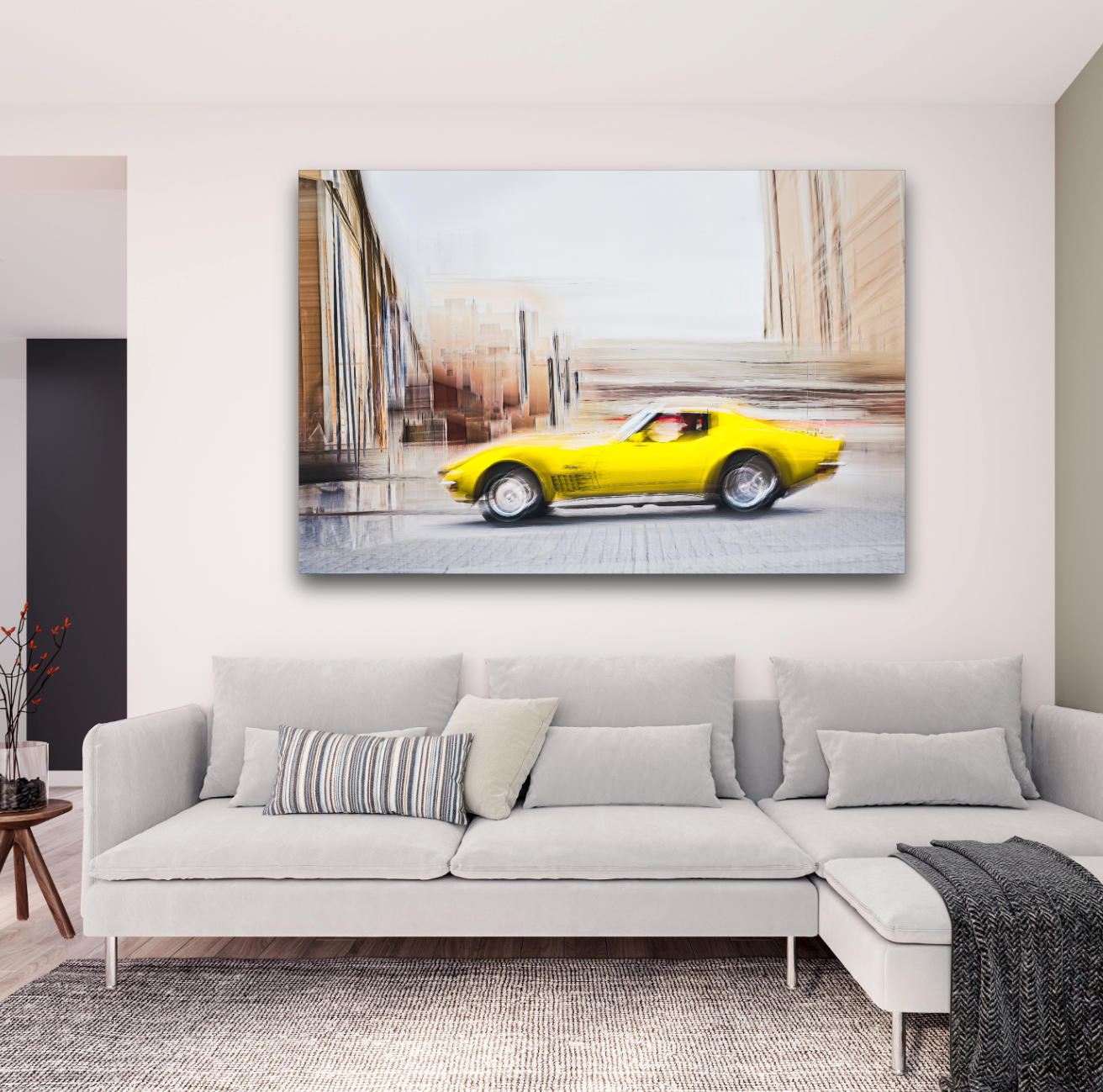 Automotive Limited Edition wall art print of a American Chevy Corvette- by Douglas Carr Photography