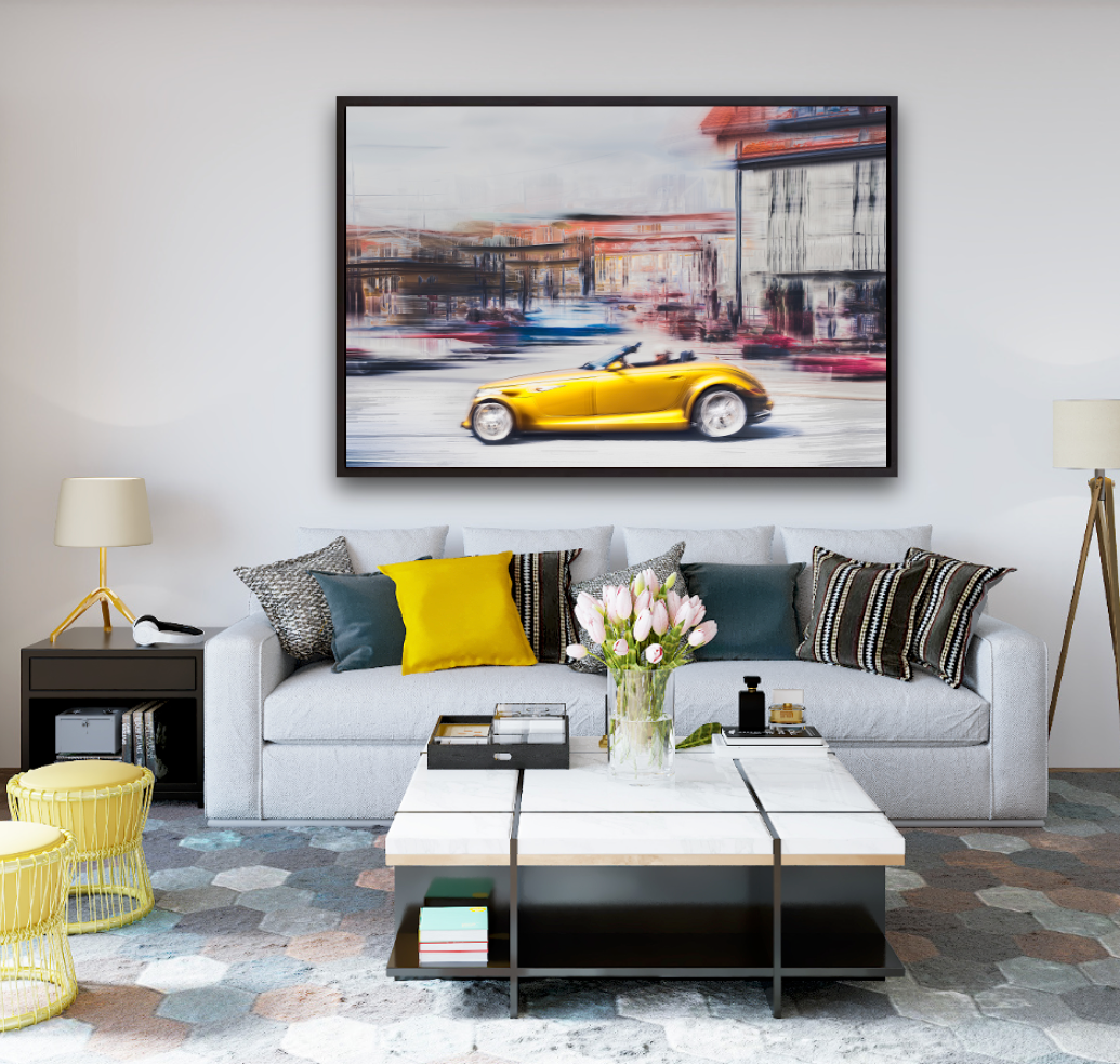 Automotive Limited Edition wall art print of Plymouth Prowler classic American sports car by Douglas Carr Photography