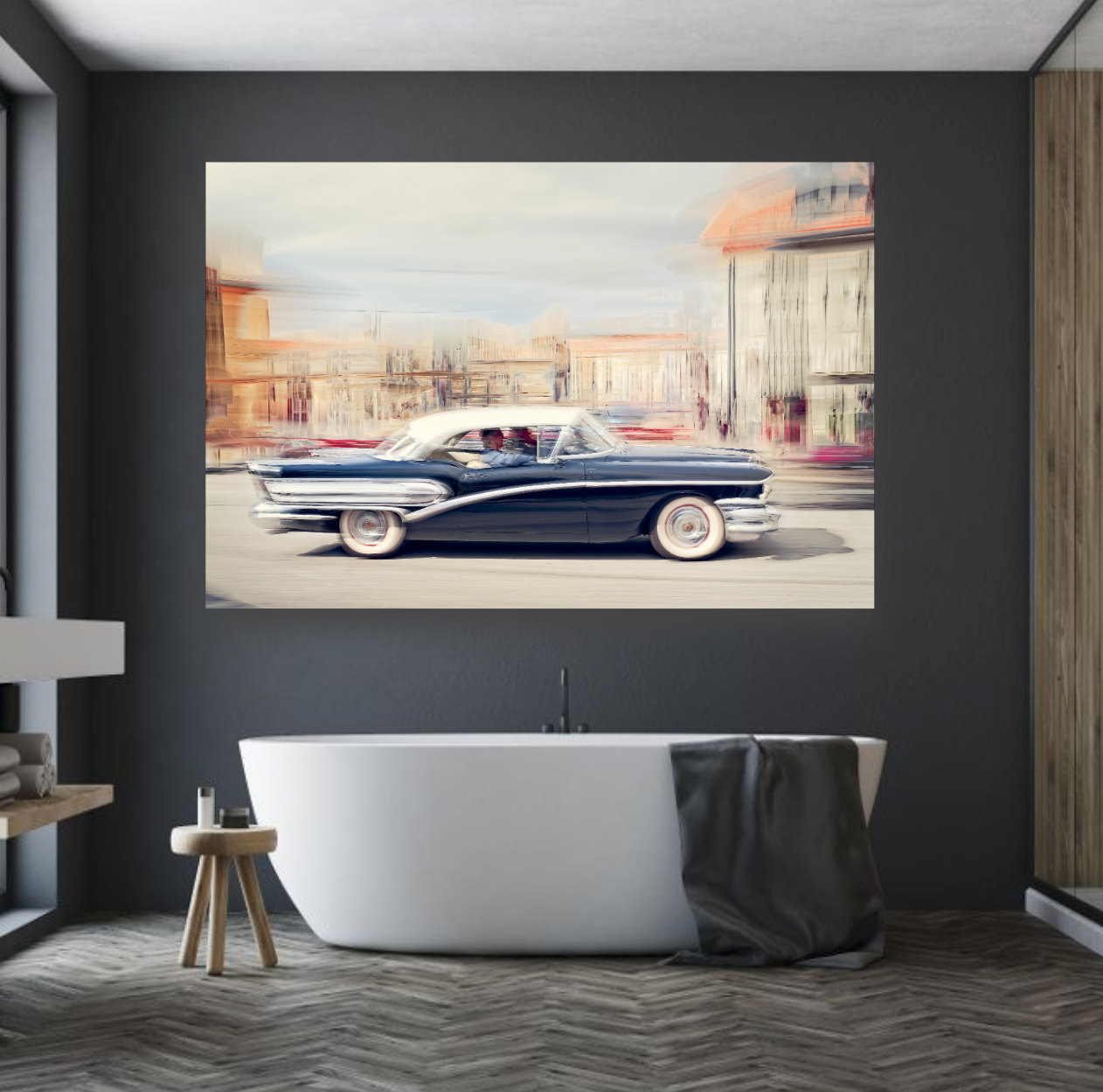 Automotive Limited Edition wall art print of a American Cadillac Dreams by Douglas Carr Photography