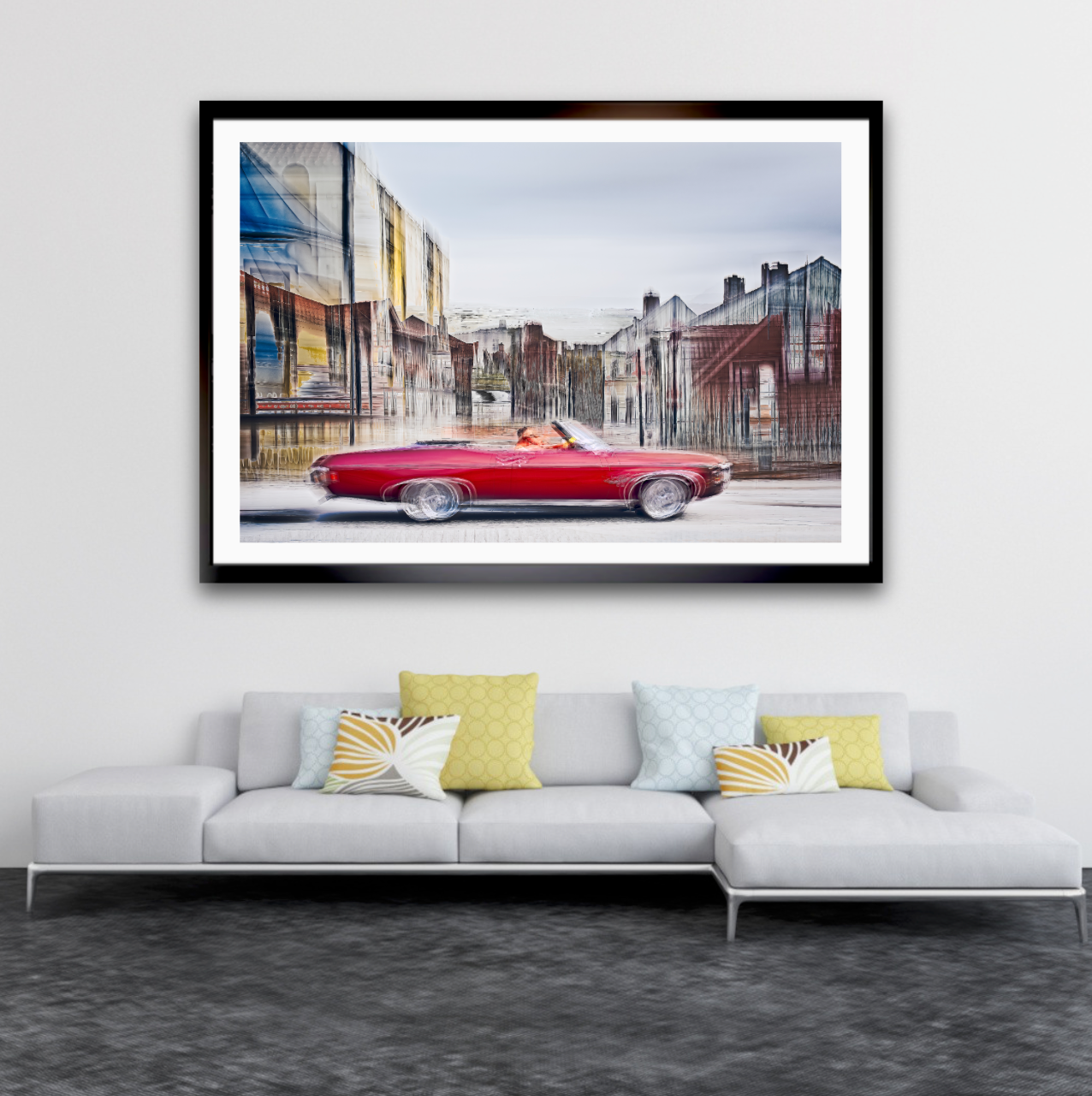 Automotive Limited Edition wall art print of a American Chevrolet Impala by Douglas Carr Photography