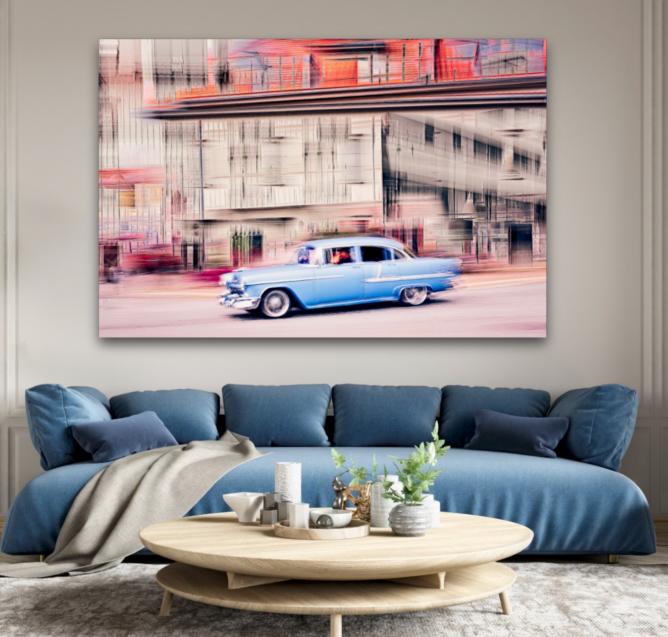 Automotive Limited Edition wall art print of a American 1955 Bel Air by Douglas Carr Photography