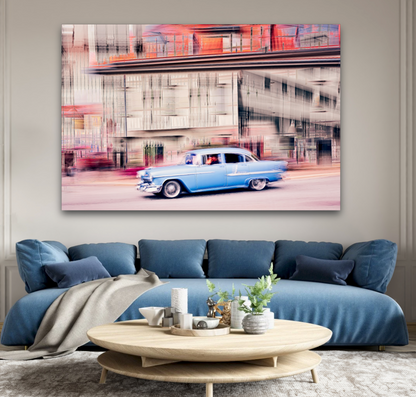 Automotive Limited Edition wall art print of a American 1955 Bel Air by Douglas Carr Photography