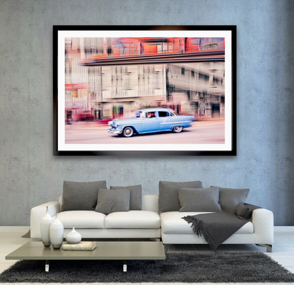 Automotive Limited Edition wall art print of a American 1955 Bel Air by Douglas Carr Photography