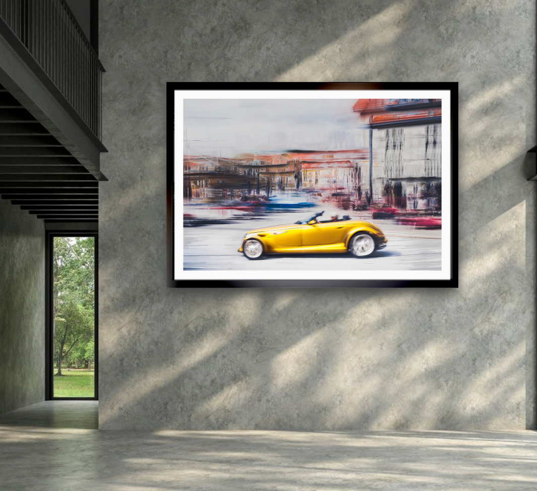 Automotive Limited Edition wall art print of Plymouth Prowler classic American sports car by Douglas Carr Photography