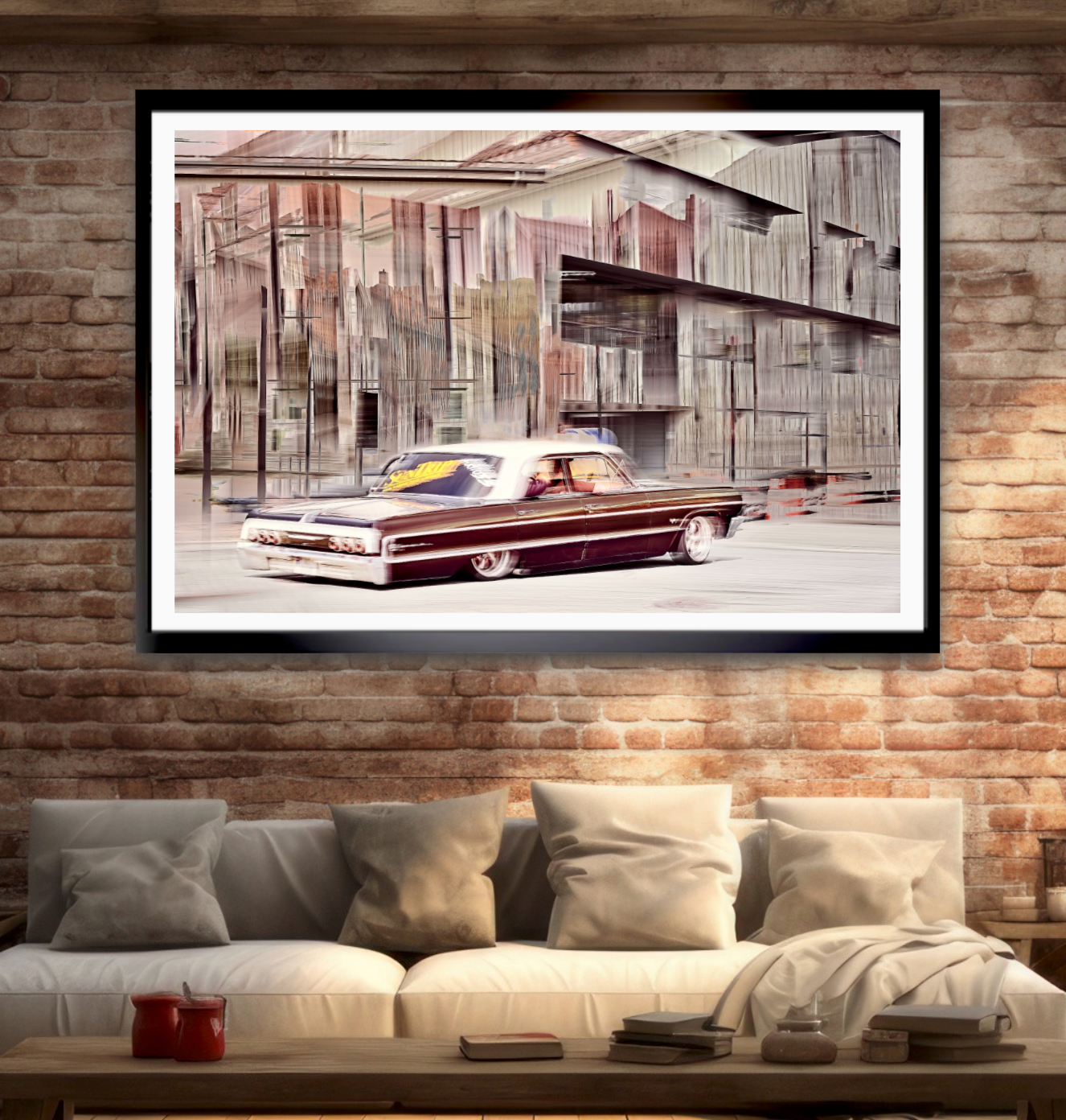 Automotive Limited Edition wall art print of a American classic cadillac car by Douglas Carr Photography