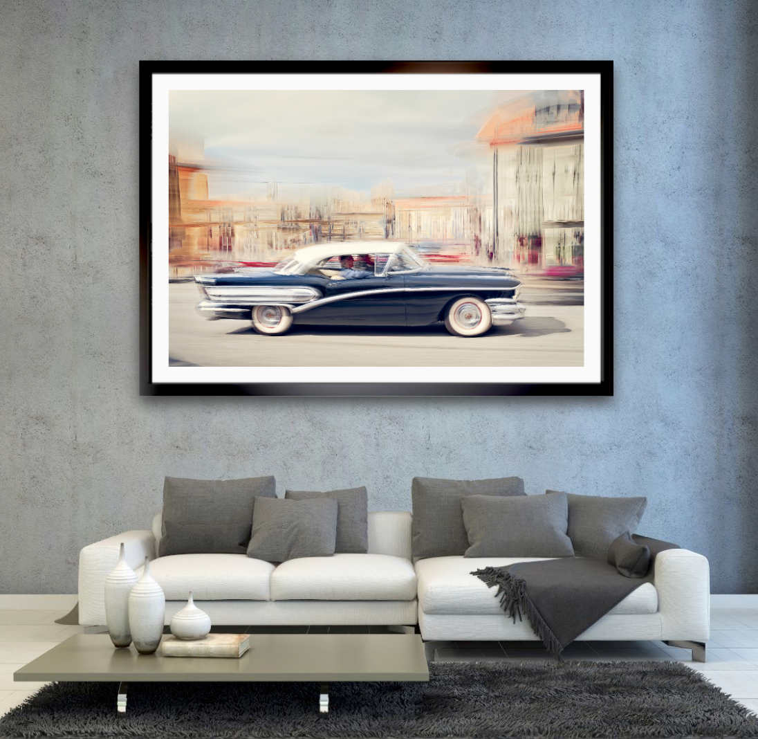 Automotive Limited Edition wall art print of a American Cadillac Dreams by Douglas Carr Photography
