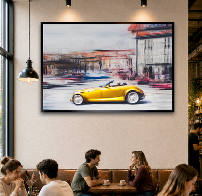 Automotive Limited Edition wall art print of Plymouth Prowler classic American sports car by Douglas Carr Photography