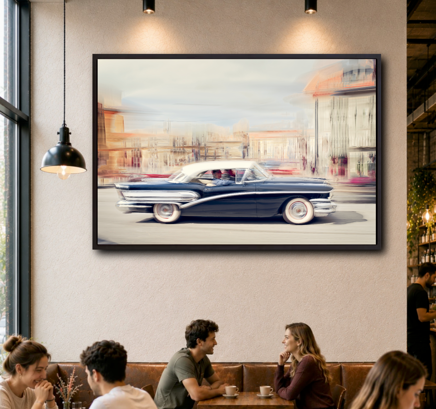 Automotive Limited Edition wall art print of a American Cadillac Dreams by Douglas Carr Photography