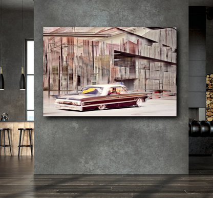 Automotive Limited Edition wall art print of a American classic cadillac car by Douglas Carr Photography