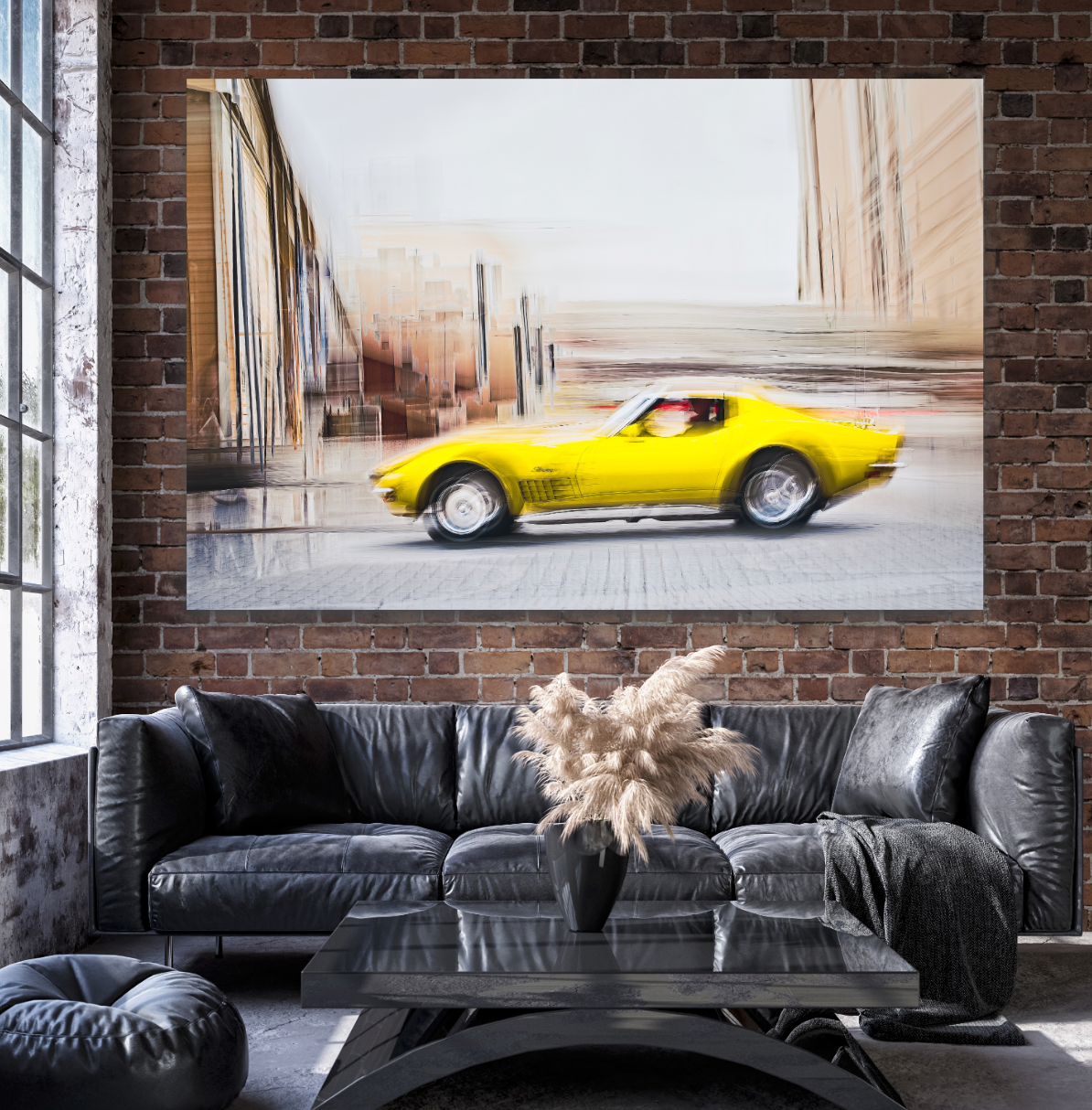 Automotive Limited Edition wall art print of a American Chevy Corvette- by Douglas Carr Photography