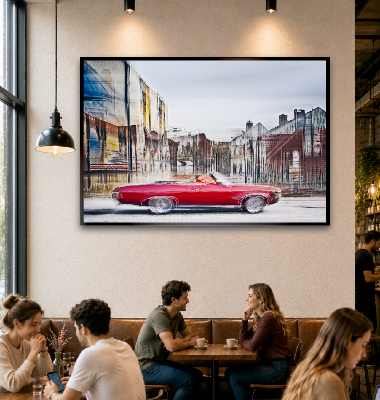 Automotive Limited Edition wall art print of a American Chevrolet Impala by Douglas Carr Photography