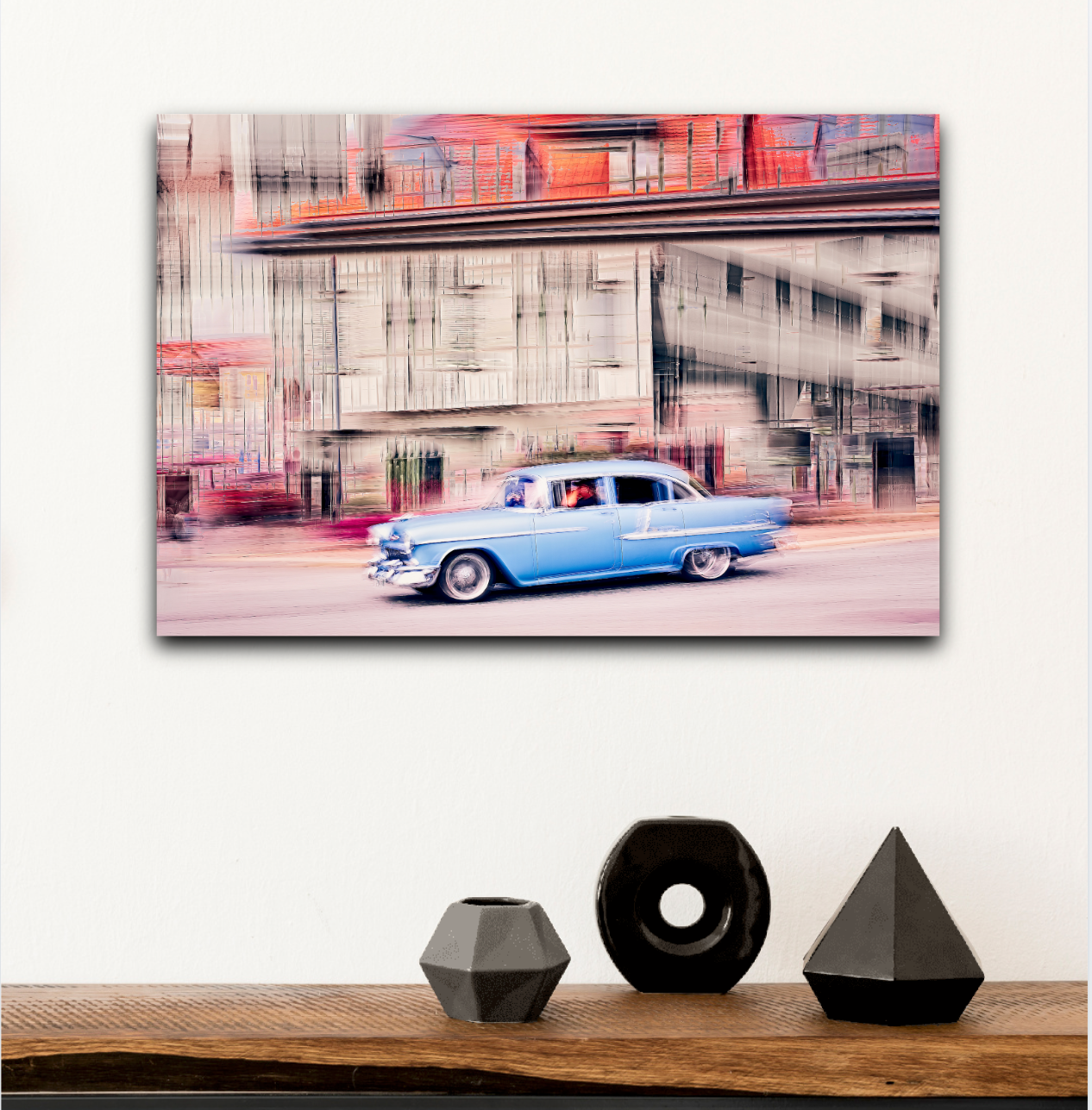 Automotive Limited Edition wall art print of a American 1955 Bel Air by Douglas Carr Photography