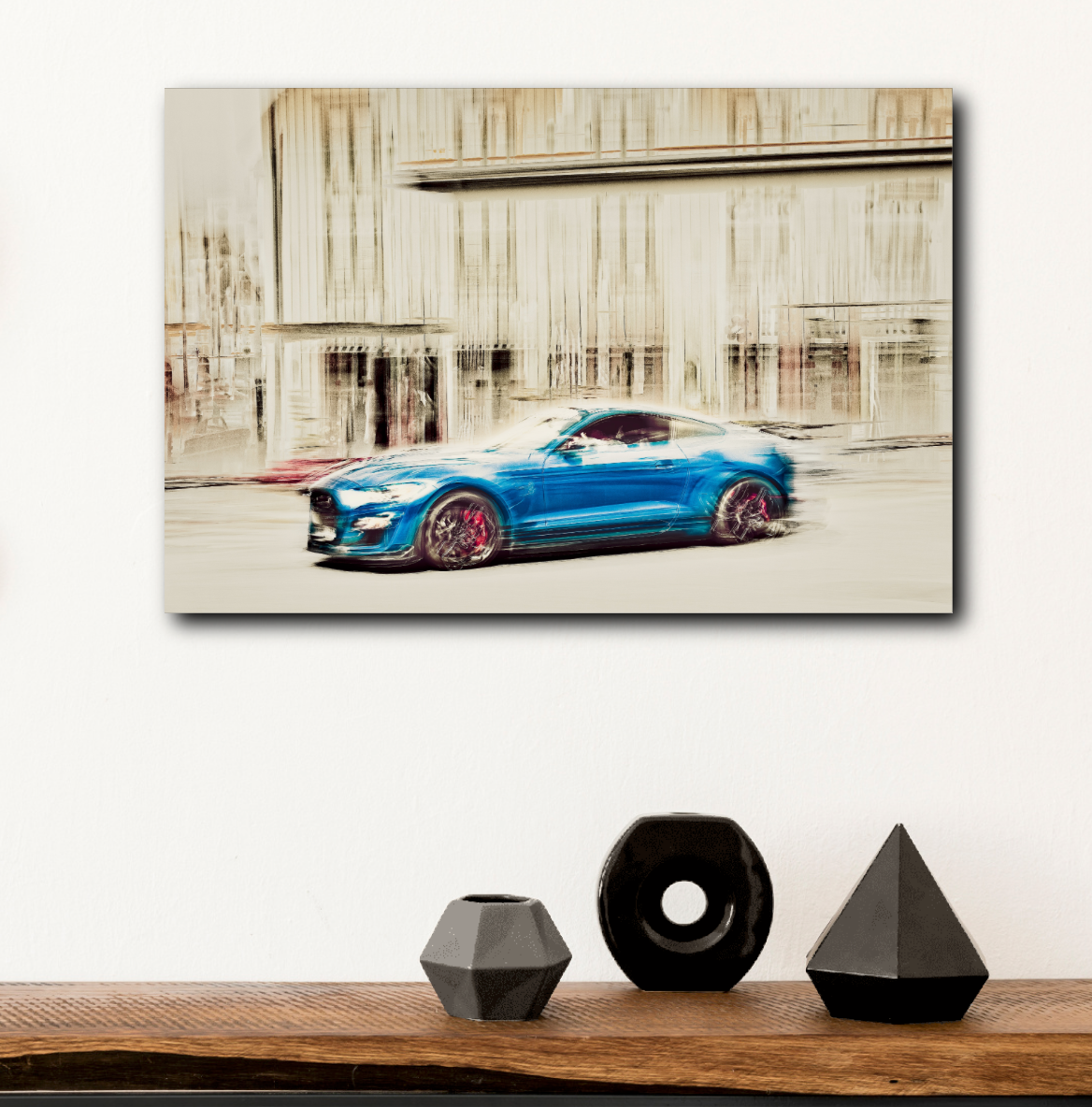 Automotive Limited Edition wall art print of a Ford Shelby Mustang gt500 American classic car by Douglas Carr Photography