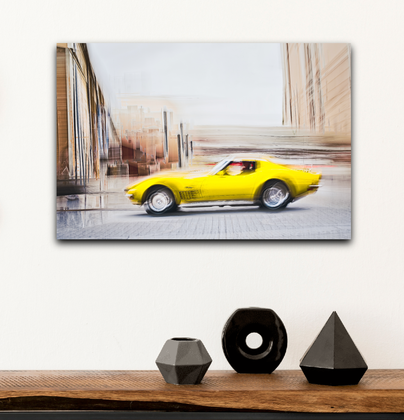 Automotive Limited Edition wall art print of a American Chevy Corvette- by Douglas Carr Photography