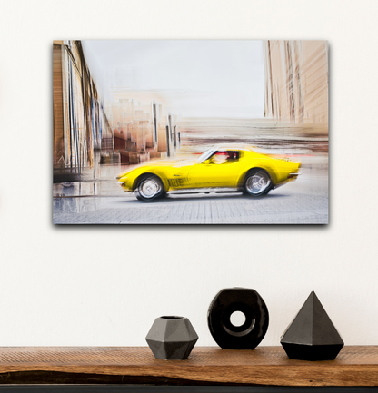 Automotive Limited Edition wall art print of a American Chevy Corvette- by Douglas Carr Photography