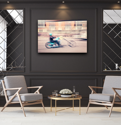 Automotive Limited Edition wall art print of American classic hopper motorcycle by Douglas Carr Photography