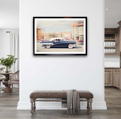 Automotive Limited Edition wall art print of a American Cadillac Dreams by Douglas Carr Photography