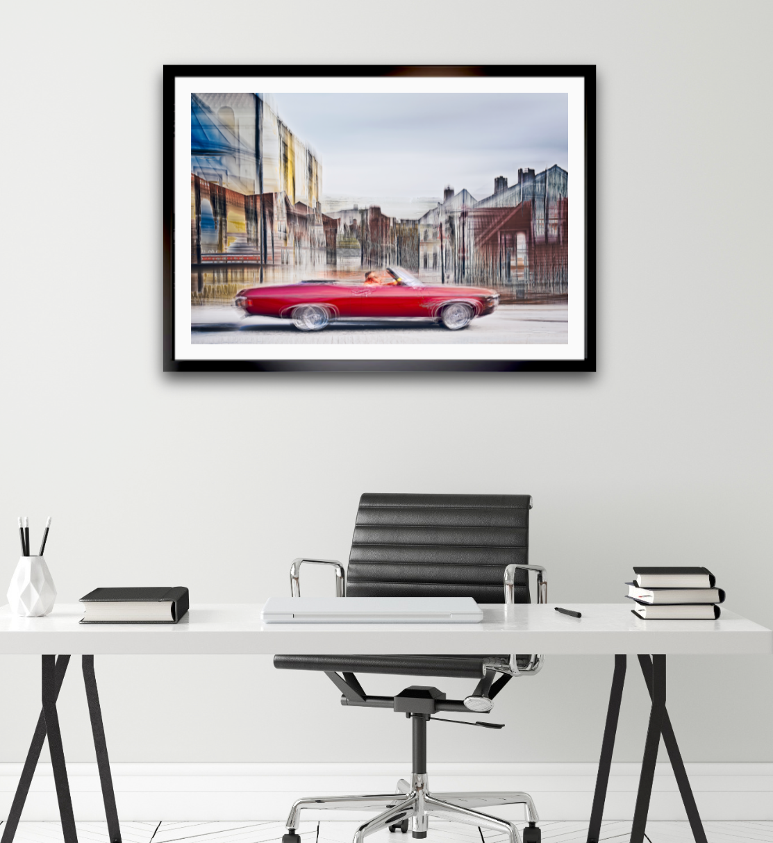 Automotive Limited Edition wall art print of a American Chevrolet Impala by Douglas Carr Photography