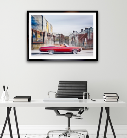 Automotive Limited Edition wall art print of a American Chevrolet Impala by Douglas Carr Photography