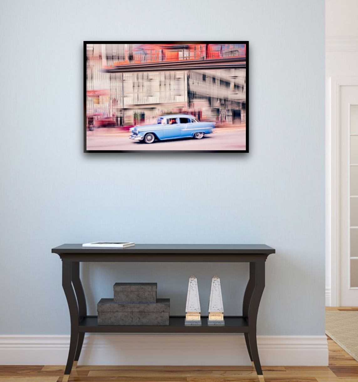 Automotive Limited Edition wall art print of a American 1955 Bel Air by Douglas Carr Photography