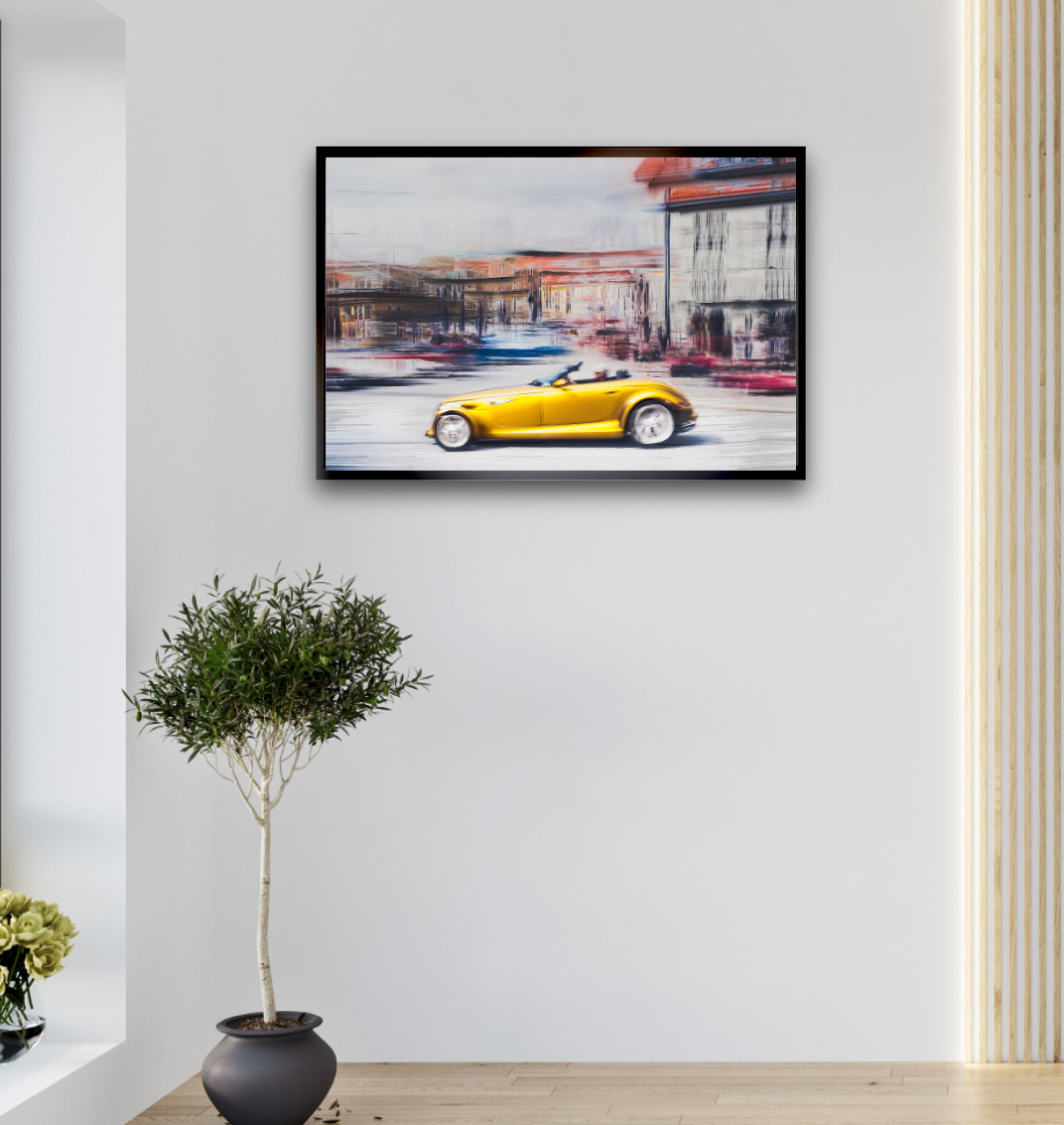 Automotive Limited Edition wall art print of Plymouth Prowler classic American sports car by Douglas Carr Photography