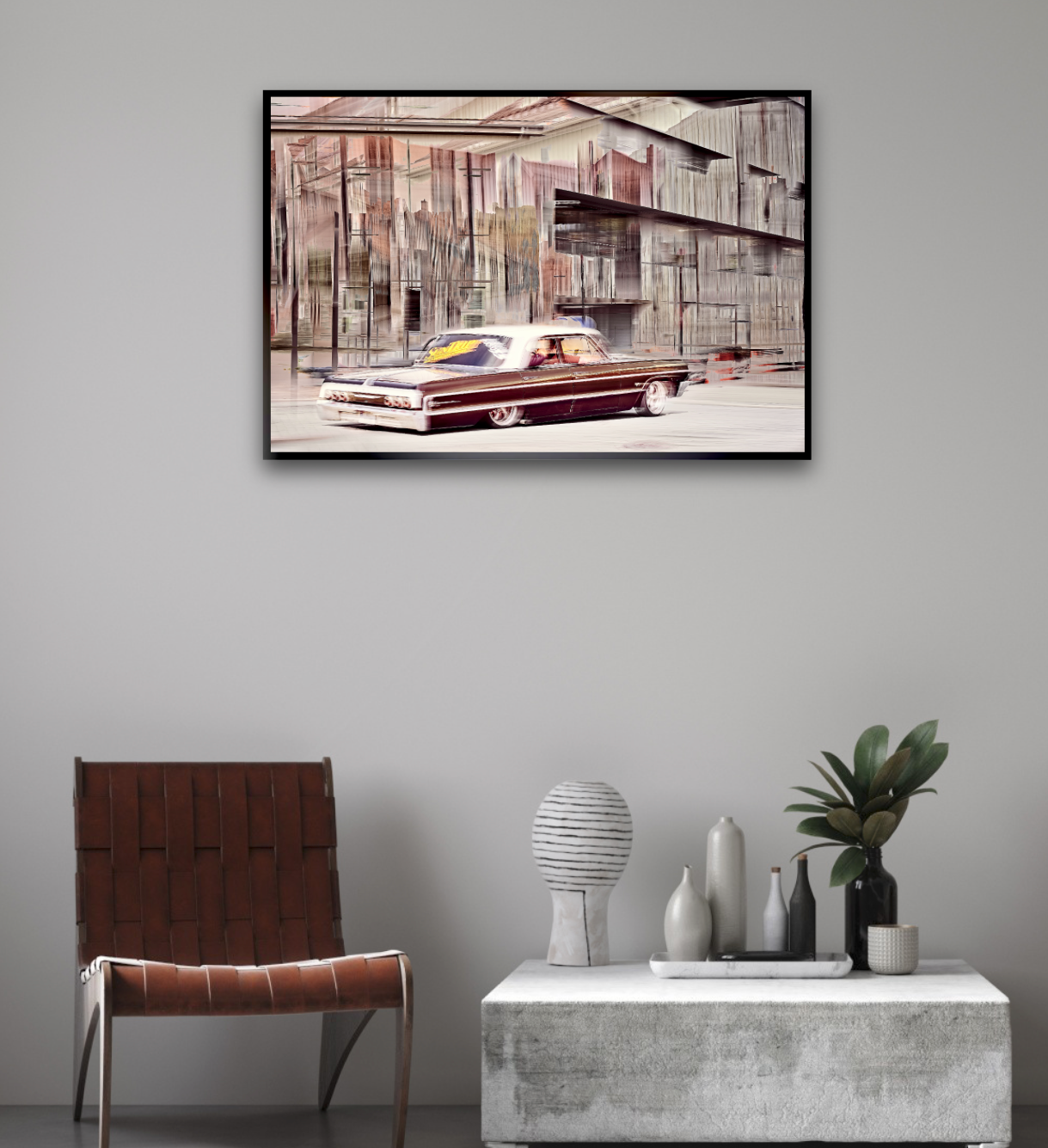 Automotive Limited Edition wall art print of a American classic cadillac car by Douglas Carr Photography