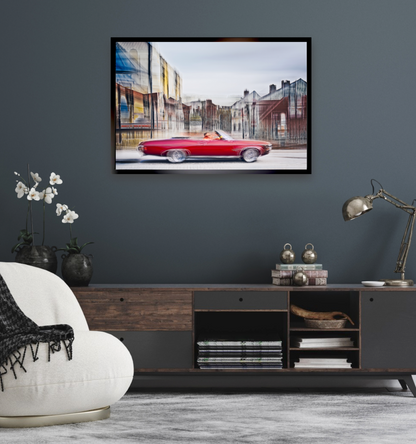 Automotive Limited Edition wall art print of a American Chevrolet Impala by Douglas Carr Photography