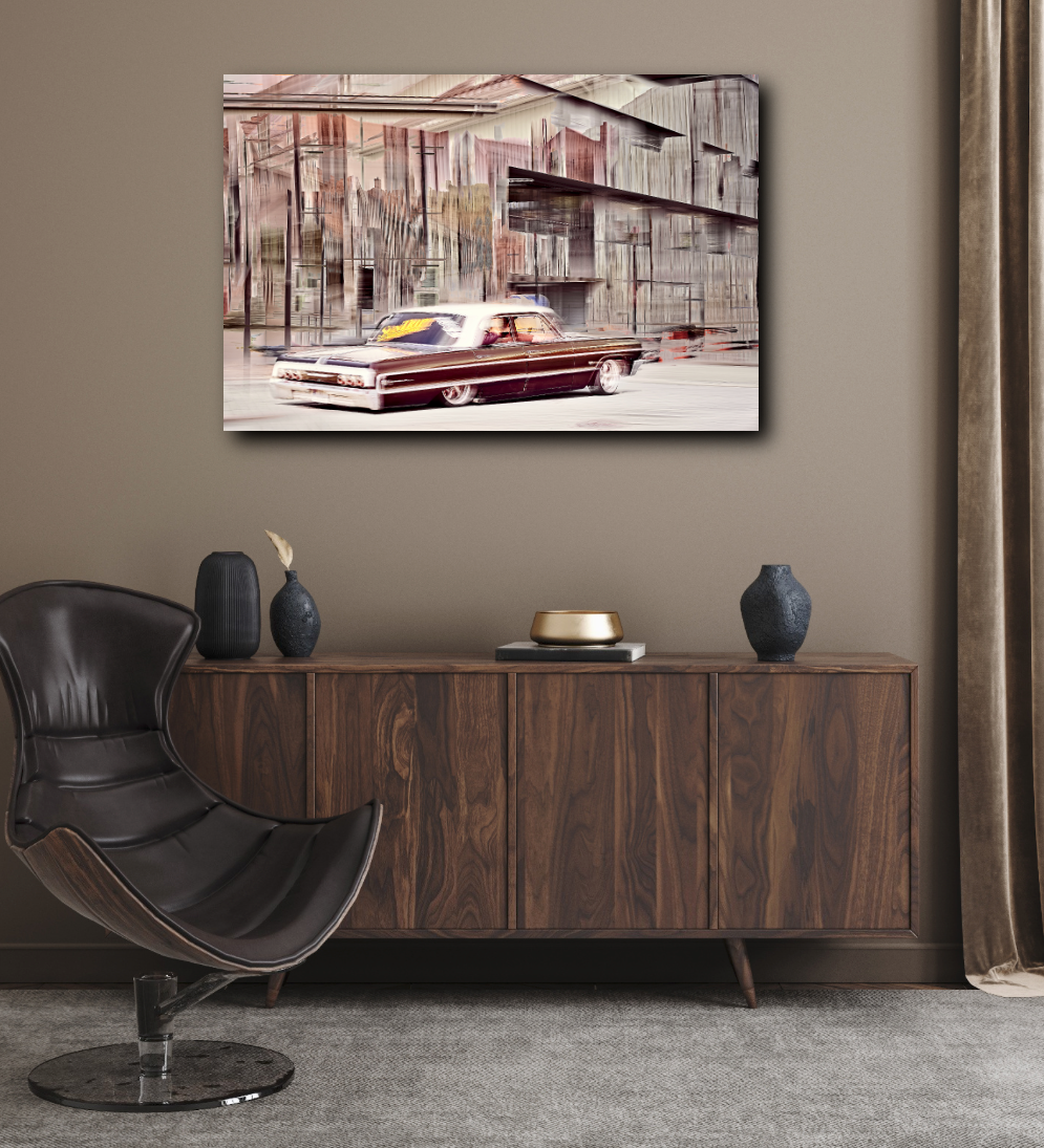 Automotive Limited Edition wall art print of a American classic cadillac car by Douglas Carr Photography