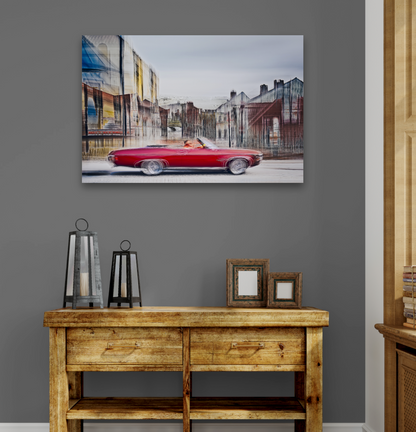 Automotive Limited Edition wall art print of a American Chevrolet Impala by Douglas Carr Photography