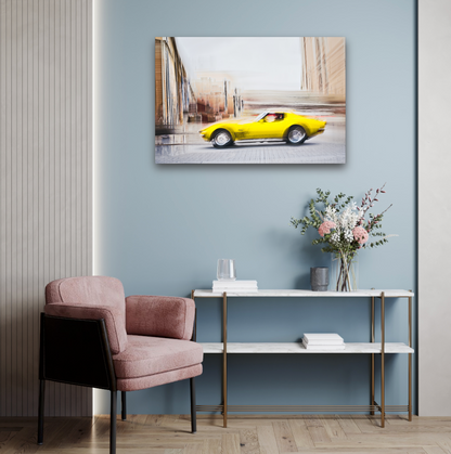 Automotive Limited Edition wall art print of a American Chevy Corvette- by Douglas Carr Photography