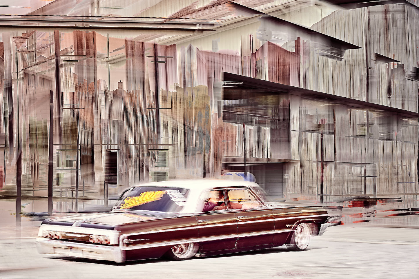 Automotive Limited Edition wall art print of a American classic cadillac car by Douglas Carr Photography