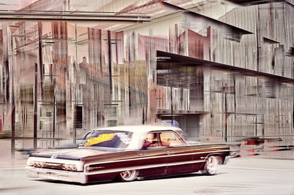Automotive Limited Edition wall art print of a American classic cadillac car by Douglas Carr Photography